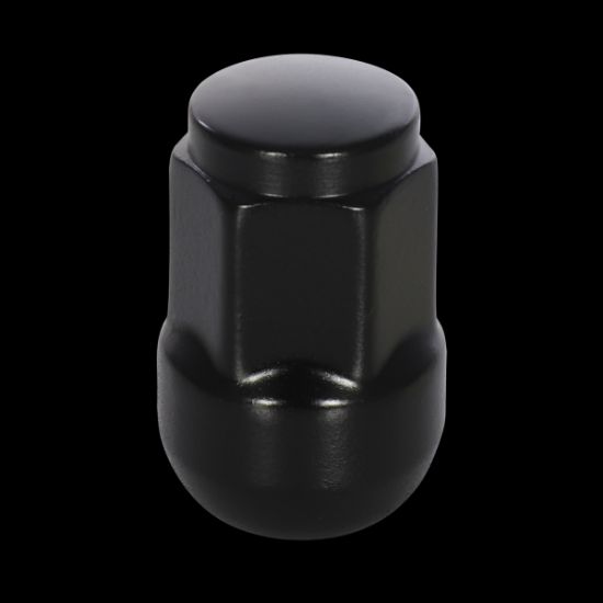Picture of 12mm x 1.50 Radius Black Nut Kit - 20 Piece - 19mm Hex - Black