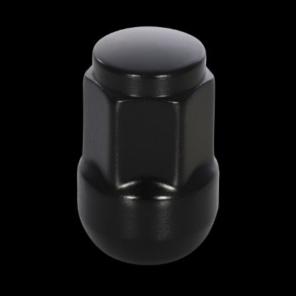 Picture of 14mm x 1.50 Radius Black Nut Kit - 20 Piece - 19mm Hex - Black