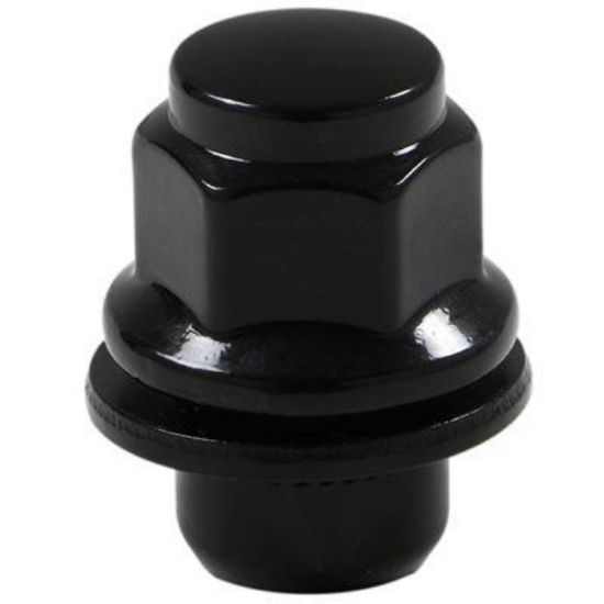 Picture of 12mm x 1.50 Mag Shank Black Nut Kit - 20 Piece - 21mm Hex - Black