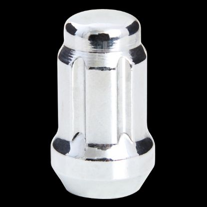 Picture of 14mm x 1.50 Conical Chrome Spline Nut Kit - 24 Piece - 19/21mm Hex - Chrome