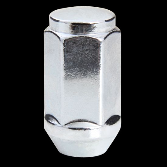 Picture of 12mm x 1.50 Conical Chrome Nut Kit (Extended Thread) - 24 Piece - 21mm Hex - Chrome